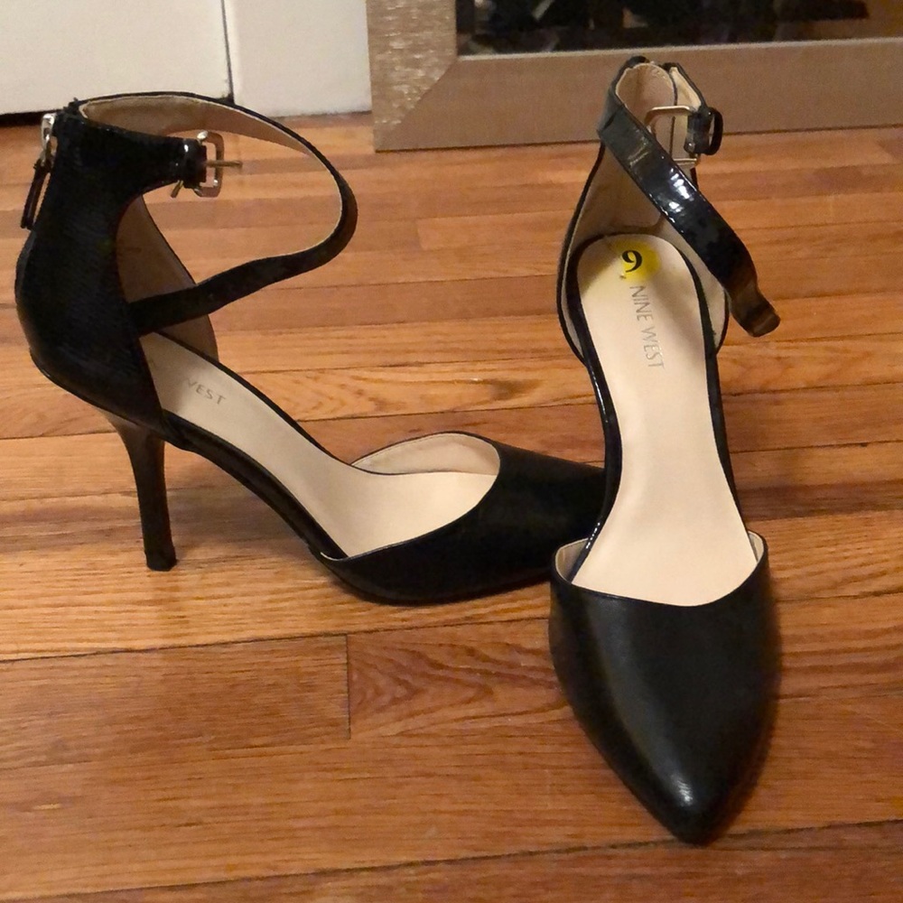 Nine West black heels